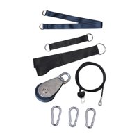 Ioensy - Sistema De Polea De Tracción Lat Sistema De Polea De Pesas Para Placas Para Entrenamiento De Brazos