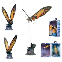 Unbranded - Mothra(2019) Figura De Acción De Pvc De 18 Cm Articulada Con Accesorios Y Caja Coleccionable