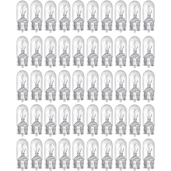 Lampara 194 W5w T10 12v 5w Incandescente Pack50