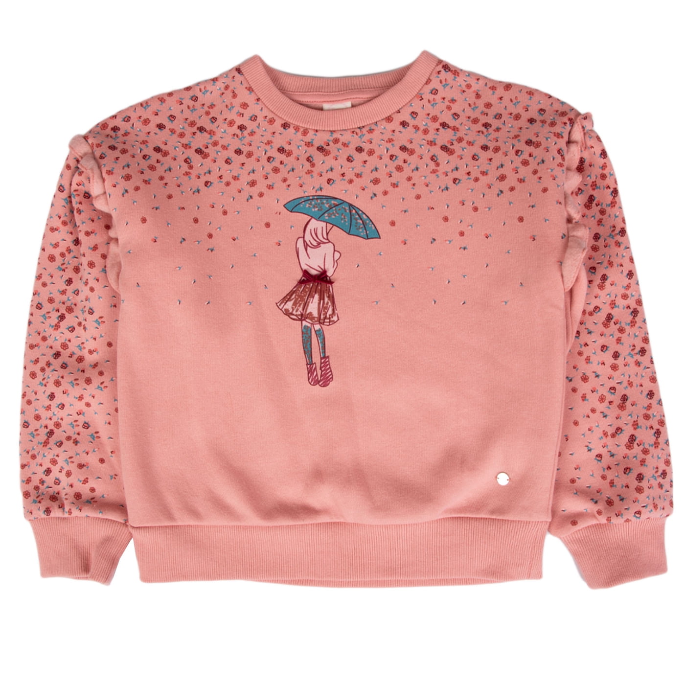 Polerón Niña Palo Rosa Pillin