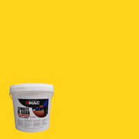 Bmac - Esmalte Al Agua Amarillo Rey Semibrillo Tineta