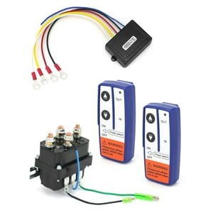 Kit Mando A Distancia Inalámbrico Qwork 12 V 250 A