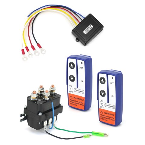 Kit Mando A Distancia Inalámbrico Qwork 12 V 250 A