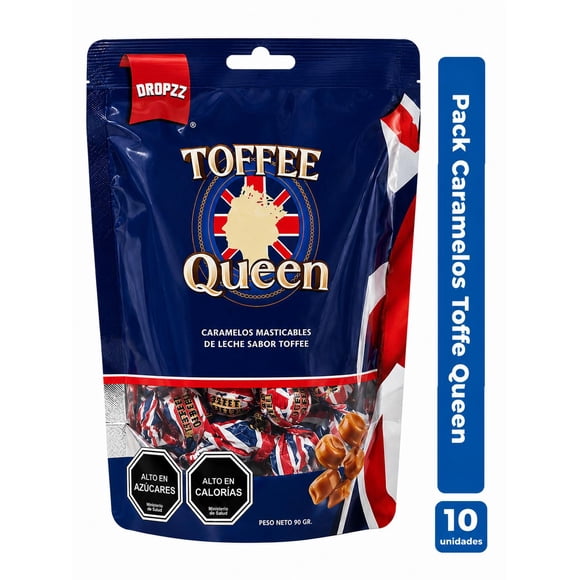 Pack 10 Caramelos Toffe Queen 90g