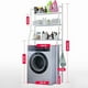 thumbnail image 2 of Rack Organizador Lavadora Baño, 2 of 3