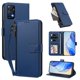 thumbnail image 2 of Funda con Billetera para [Xiaomi Redmi Note 12 Pro 4G] con Bolsillo Zipper y Tarjetero Azul, 2 of 6
