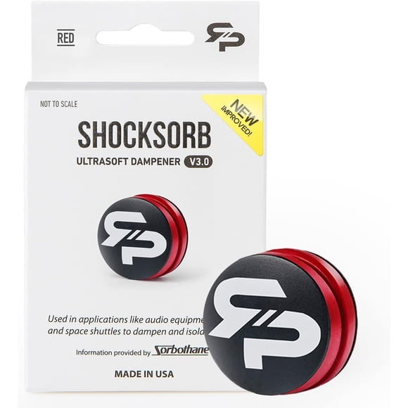 Amortiguador de Tenis Road to Pro ShockSorb V3 Rojo