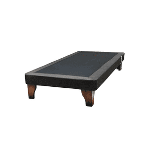 Importclick - Base Cama Europea 1 Plaza 90X200 Cm Negro Lino
