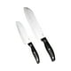 thumbnail image 1 of Set de Cuchillos Santoku Granger 2 Pcs Oster negro Tamaño Único, 1 of 6