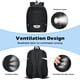 thumbnail image 4 of Bolsa deportiva MoKo, mochila de baloncesto, negra, resistente al agua, 4 of 8
