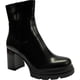 thumbnail image 2 of Botin Mujer Negro Taco Medio Bilbao Detogni, 2 of 5