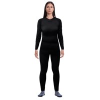 Hardwork - Conjunto Primera Capa Hw Patagonia Spandex Negro Mujer
