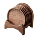 thumbnail image 4 of 6 Posavasos De Madera Con Soporte Para Tazas, Almohadillas Para Refrigerador, Encimera, Hogar, 4 of 5