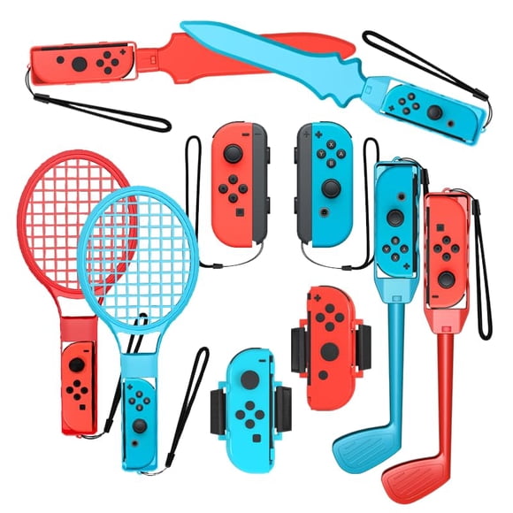 Paquete de accesorios deportivos Tideal para Nintendo Switch Joy-Con