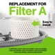 thumbnail image 3 of Paquete de 4 filtros humidificadores compatibles con Durabasics de Honeywell, 3 of 8