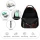 thumbnail image 3 of La Casa de Papel Mochila Escolar para Niños y Niñas, Mochila Infantil de Alta Calidad Ligera, Grande y Duradera 43x15x32cm, 3 of 6