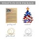 thumbnail image 5 of Adorno Acrílico Aniversario 250 de EE.UU. Bobby Creativity, 5 of 7