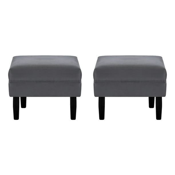 Set Pouf Sky 1c Felpa 00 Gris