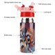 thumbnail image 3 of HamburglarBotella de Agua con Tapa Pop Top de Un Toque, Acero Inoxidable, a Prueba de Fugas, para Deportes, Botella Infantil rosa 12 oz, 3 of 6