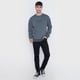 thumbnail image 4 of Polerón Hombre Print Round Neck Gris Corona, 4 of 5
