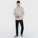 thumbnail image 4 of Polerón Hombre Round Neck Liso Ecru Corona, 4 of 5