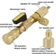 thumbnail image 2 of Herramienta de instalación y extracción de núcleos de válvulas de aire acondicionado R22 R410 para sistemas HVAC con puertos SAE de 1/4 y 5/16 de tamaño doble, adaptador de latón R410 R32, 20 núcleos, 2 of 7