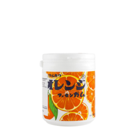 Kenko Foods - Botella Chicle Mármol Naranja Marukawa 130 Gr