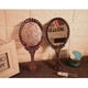 thumbnail image 4 of Espejo de mano compacto vintage para maquillaje Yangshine, 4 of 7