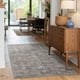 thumbnail image 4 of Alfombra Rugxara 91 × 150 cm Lavable - Color Topo/Gris, 4 of 9