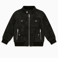 Kibou - Chaquetas Lisboa Niño Ecocuero Con Cierres Metálicos