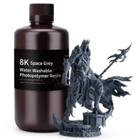 Impresora 3D De Resina Elegoo 8K, Lavable Con Agua, 1000 G, Color Gris Espacial