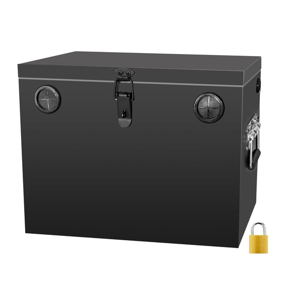 Caja de Baterías Peastorm Grupo 27 Acero Negro Impermeable