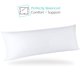 thumbnail image 3 of Almohada Corporal Nestl para Adultos Larga 20x54 pulg Algodón Blanco, 3 of 7
