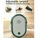 thumbnail image 3 of Ventilador de cuello RUINUOKAI portátil, portátil y recargable, verde, 3 of 3