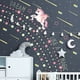 thumbnail image 3 of Meteor Luminous Unicorn Wallpaper Living Room Bedroom Creative Decorative Self-adhesive Wallpaper 1 Set, 3 of 4