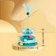 thumbnail image 2 of Pet Toy Cat Toy With Feather Bell Cat Turntable Ball Toy Kitten Teasing Cat Interactive Toy, 2 of 3