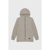 Polerón Zipper Classic Beige Hombre Falcone