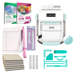 We R - Kit Encuadernación Profesional Cinch Menta