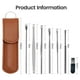 thumbnail image 3 of 6 Pcs Ear Cleaner Wax Removal Tool Earpick Stick Earwax Remover Curette Ear Pick Cleaning Ear Cleanser Spoon Health Care Earpick, 3 of 3