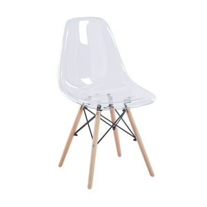 Klik Muebles - Silla Eames Acrílico Ultraresistente Transparente