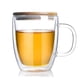 thumbnail image 2 of Tazón mug doble pared con tapa bambú, 2 of 3