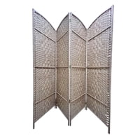 Oem - Biombo De Madera Resistente 4 Paneles Completo 200X180Cm B
