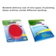 thumbnail image 4 of Empuñaduras antideslizantes Unikstep de goma roja para suela de zapato, 5 pares, 4 of 7