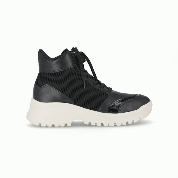 Zapatilla Urbana Mujer Negro Lana Piccadilly