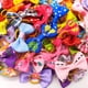 thumbnail image 5 of 60 lazos pequeños para el pelo con gomas elásticas para cachorros, accesorios hechos a mano para el cuidado de mascotas (color aleatorio), 5 of 5