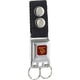 thumbnail image 1 of Llavero Buckle-Down Dodge SRT Hellcat de nailon y metal, 1 of 6