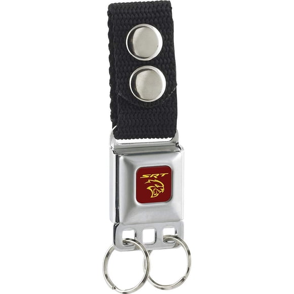 Llavero Buckle-Down Dodge SRT Hellcat de nailon y metal