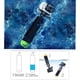 thumbnail image 4 of Empuñadura flotante Waterprode, palo selfie de mano, monopié, soporte de mango, compatible con GoPro Hero 10, 9, 8, 7, Hero Session, Fusion, Max, AKASO, SJCAM y DJI Osmo Action Cameras (verde), 4 of 6