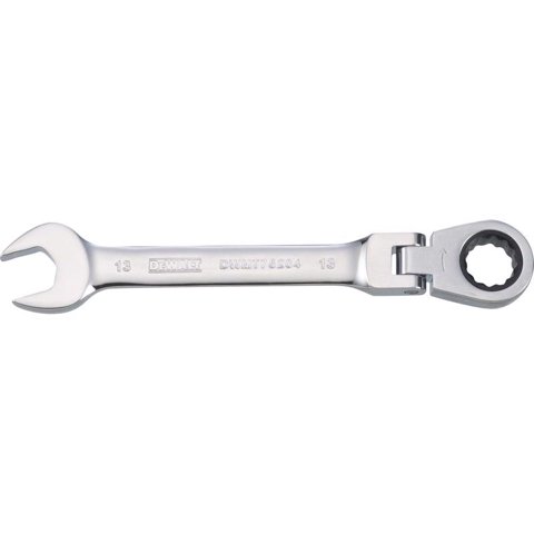 Dewalt - Llave Combinada Con Cabezal Flexible De 13 Mm X 13 Mm 12 Puntas