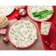 thumbnail image 2 of Platos de papel Juvale Holly Berries Christmas, 23 cm, 80 unidades, 2 of 4